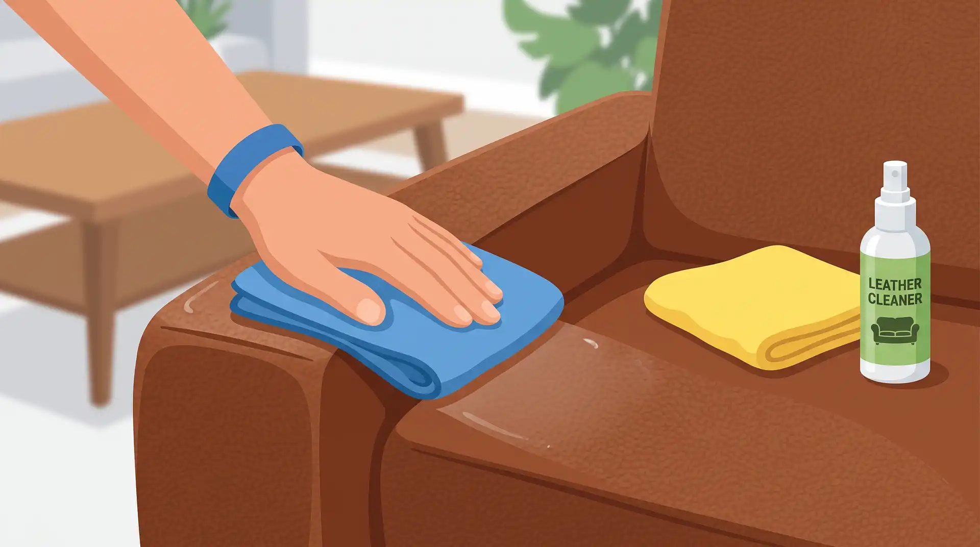 How to Clean a Leather Sofa