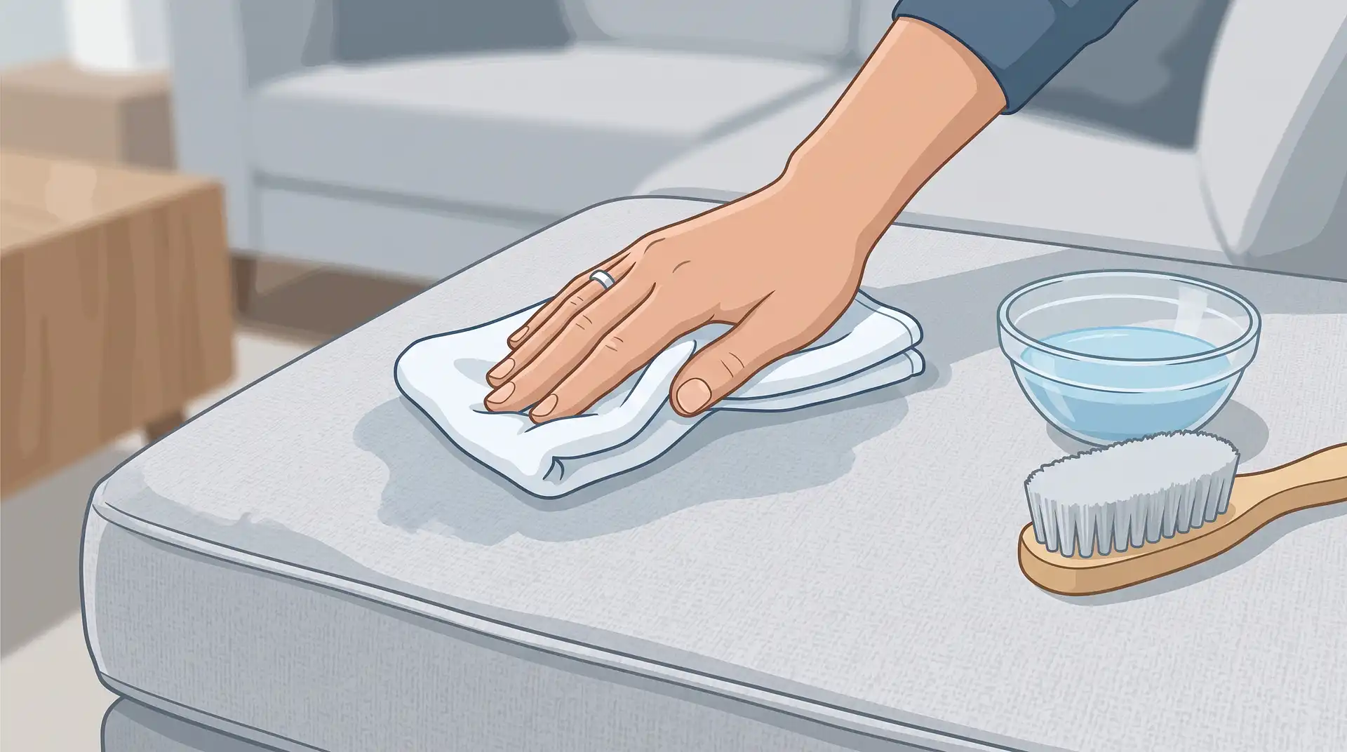 How to Clean a Fabric Sofa