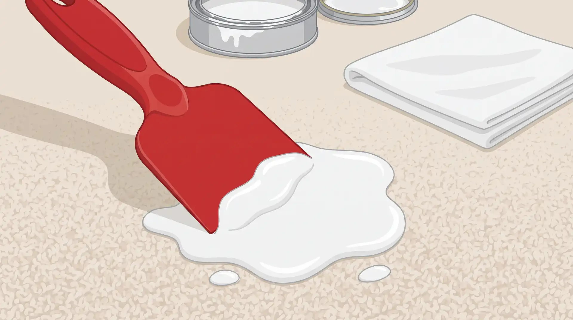 How to Get Paint Out of Carpet