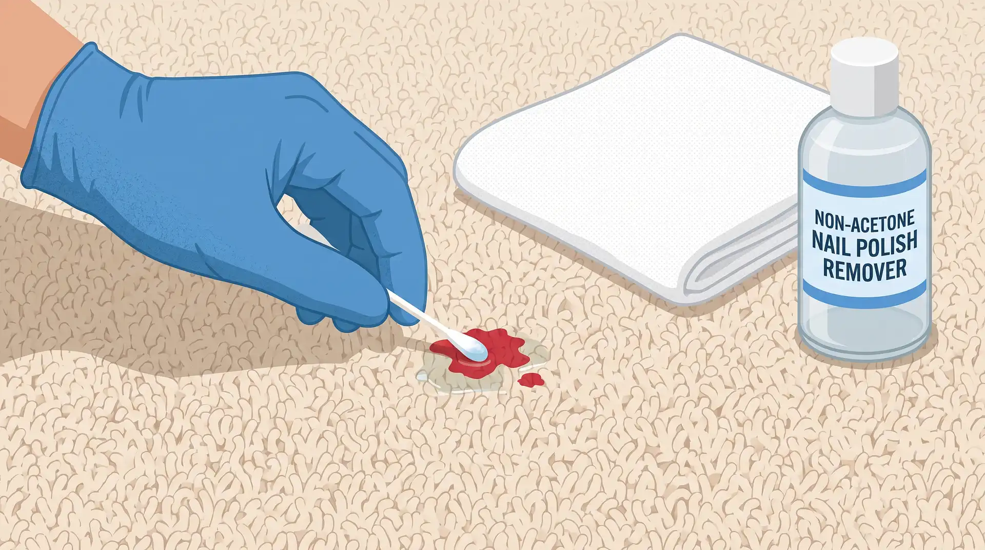 How to Get Nail Varnish Out of Carpet