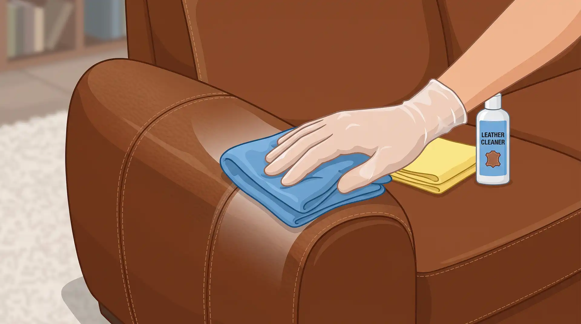 How to Clean a Leather Sofa