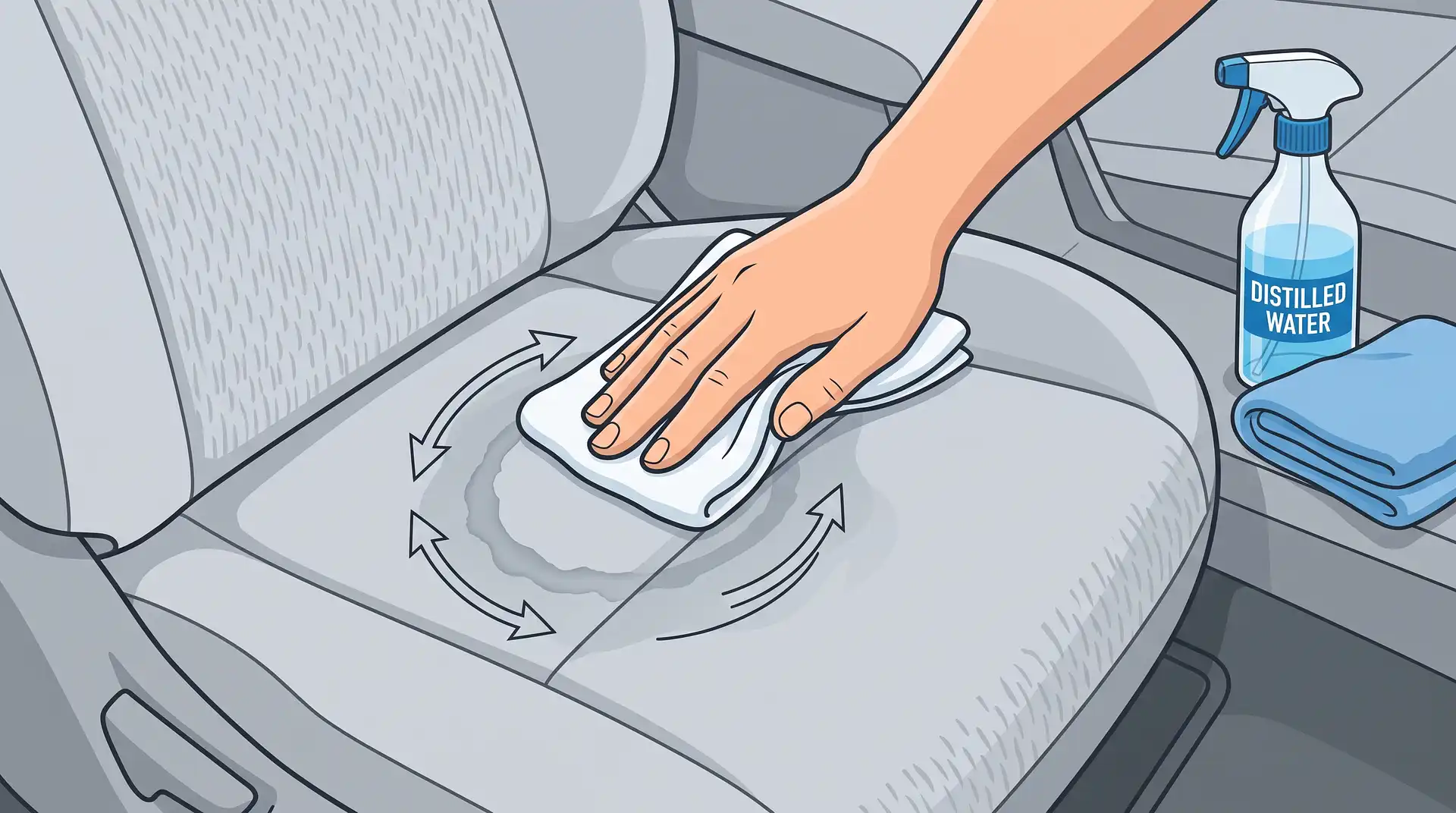 How to Get Water Stains Out of Car Seats