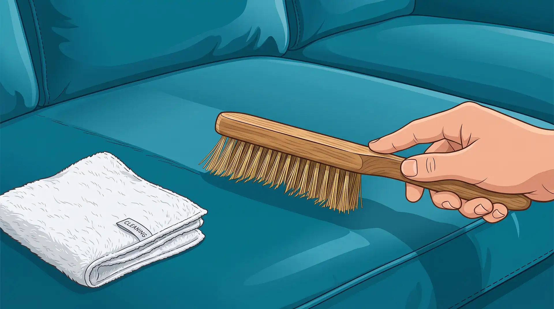 How to Clean a Velvet Sofa