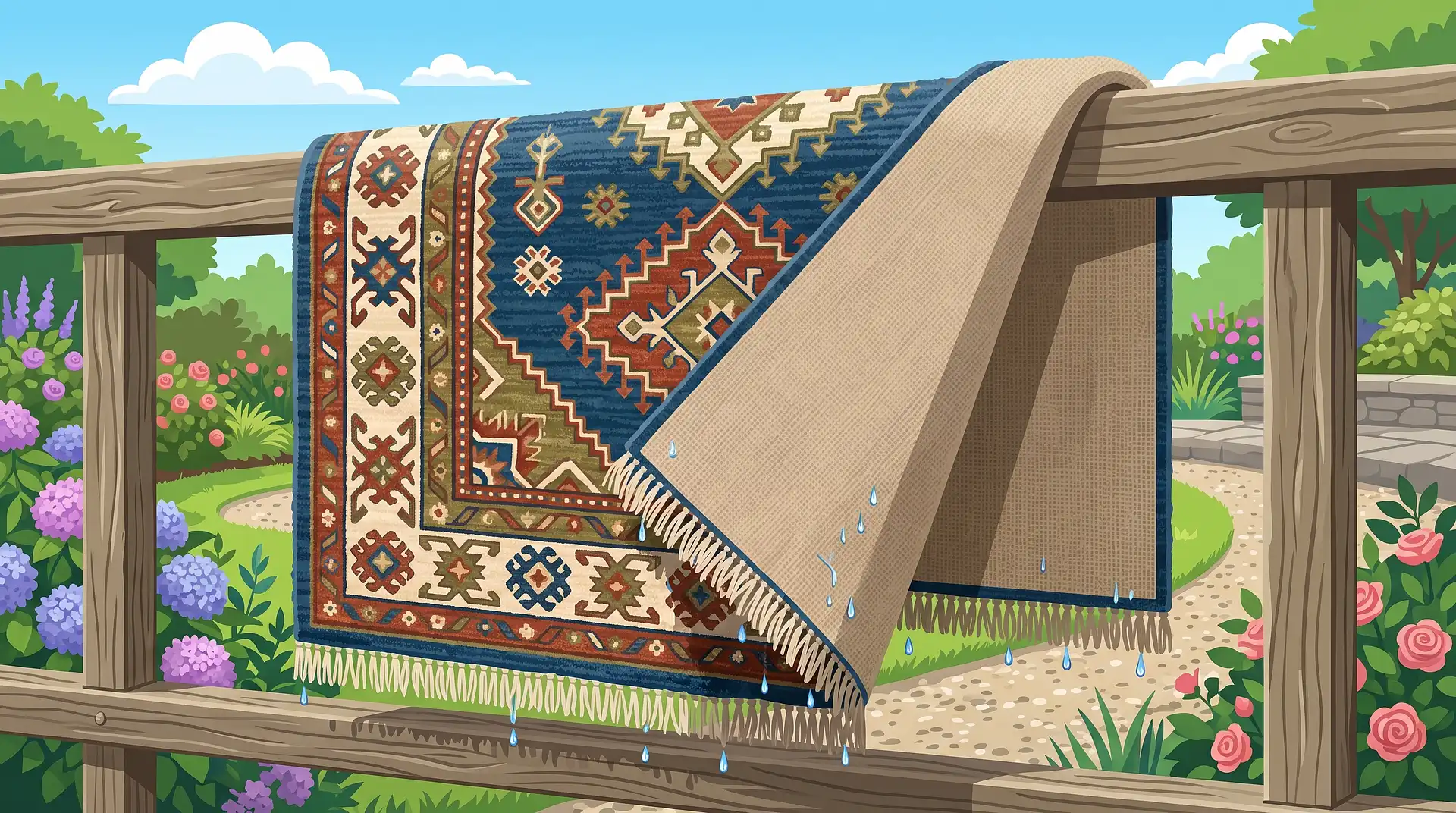 How to Clean a Rug at Home