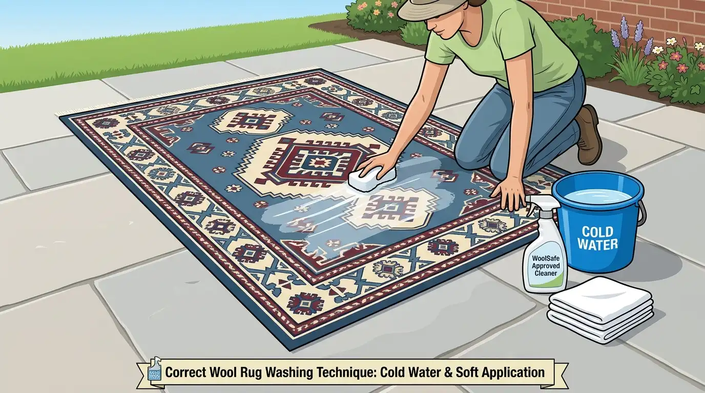 How to Wash Wool Rugs