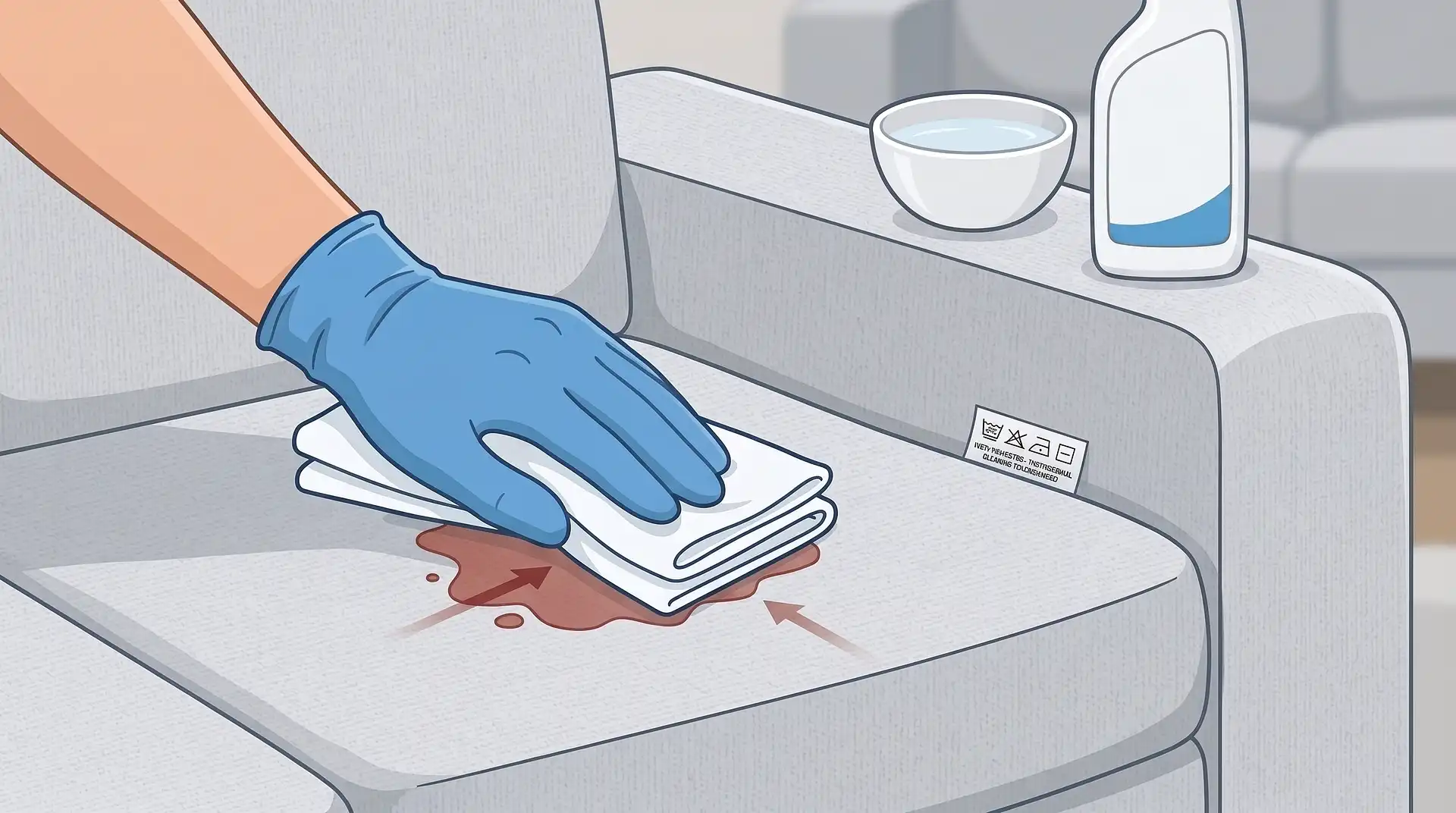 How to Get Blood Out of a Sofa