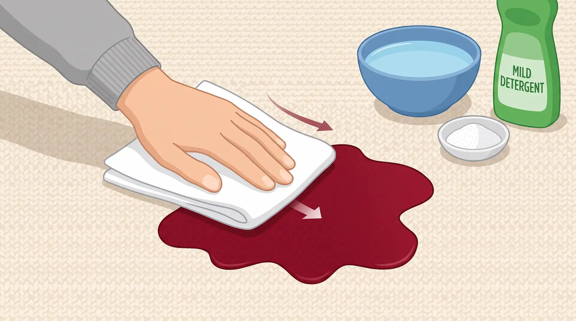How to Get Red Wine Out of Carpet