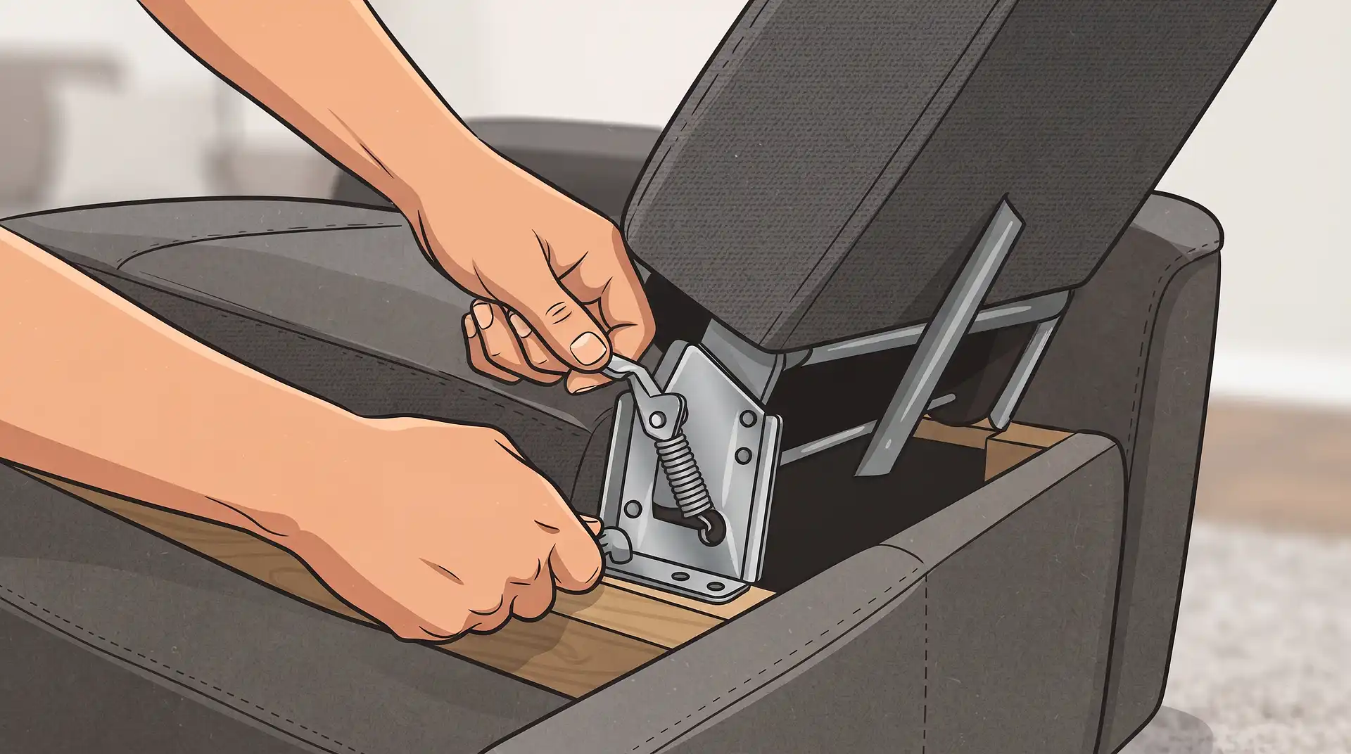 How to Dismantle a Recliner Sofa