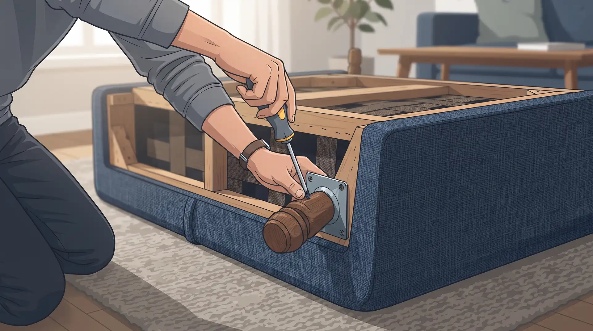How to Dismantle a Sofa